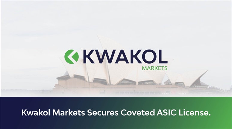 Kwakol Markets Secures Coveted ASIC License